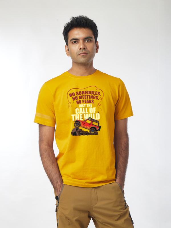 Unisex Short Sleeve - Just the Call of the Wild. (A4 Print)