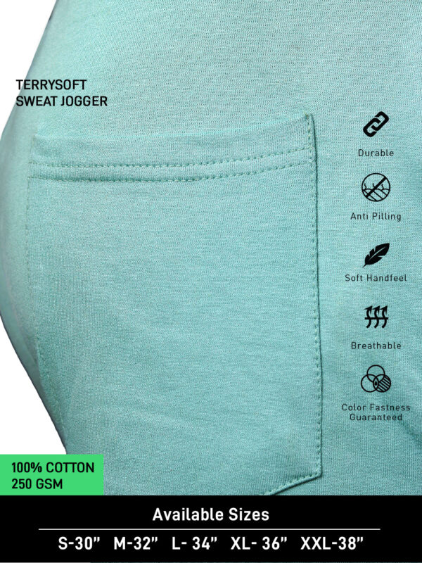 Terry Soft Sweat Jogger – Sage Green Edition 🌿
