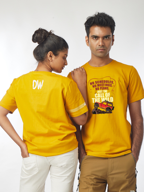 Unisex Short Sleeve - Just the Call of the Wild. (A4 Print)