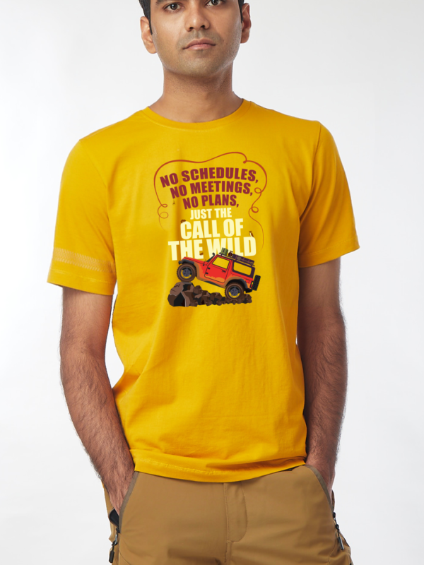 Unisex Short Sleeve - Just the Call of the Wild. (A4 Print)