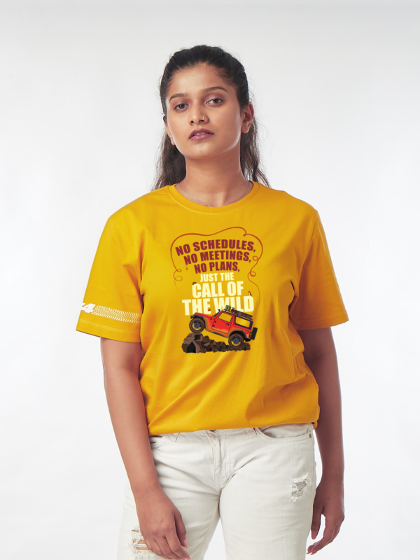 Unisex Short Sleeve - Just the Call of the Wild. (A4 Print)
