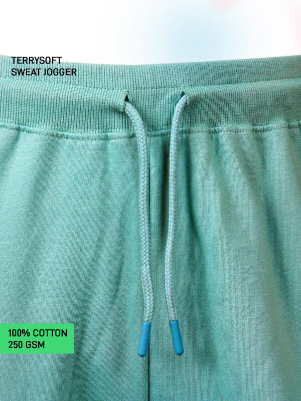 Terry Soft Sweat Jogger – Sage Green Edition 🌿