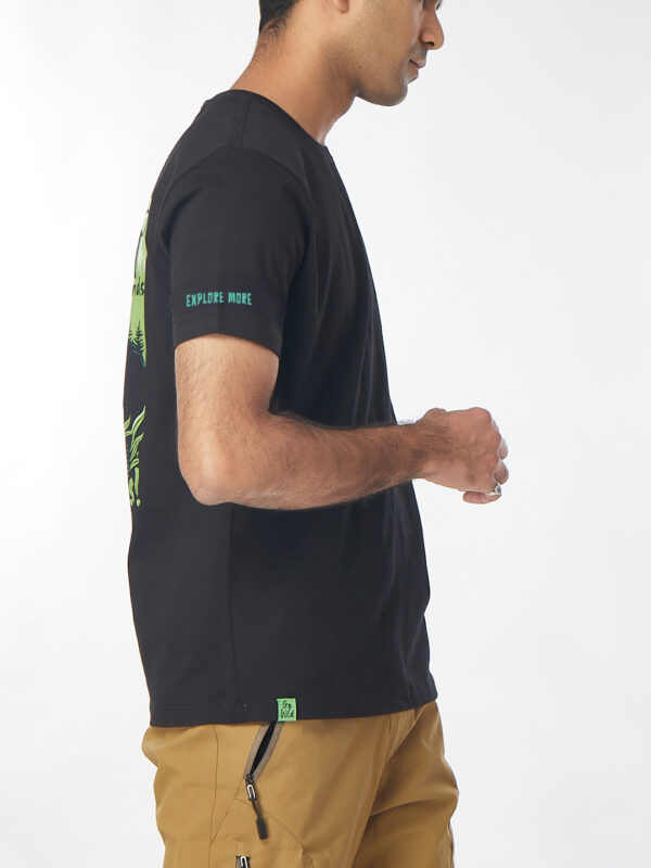 Unisex Short-Sleeve (Black) – Large Back Print – In the Heart of Nature